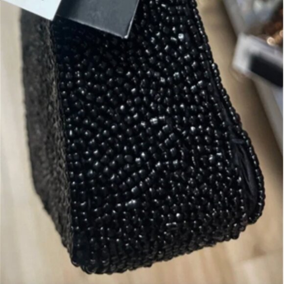 Handcrafted in India Beaded Martini with Olive Jewel Shoulder Bag NWT - Picture 6 of 6